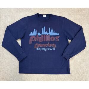Port & Company Philadelphia Phillies Dancing On My Own Graphic Sweatshirt Size M